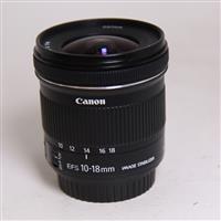 Used Canon EF-S 10-18mm f/4.5-5.6 IS STM Ultra Wide Angle Zoom Lens