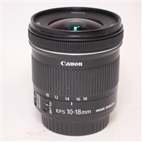 Used Canon EF-S 10-18mm f/4.5-5.6 IS STM Ultra Wide Angle Zoom Lens