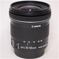 Used Canon EF-S 10-18mm f/4.5-5.6 IS STM Ultra Wide Angle Zoom Lens