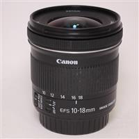 Used Canon EF-S 10-18mm f/4.5-5.6 IS STM Ultra Wide Angle Zoom Lens