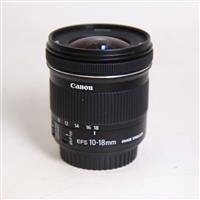 Used Canon EF-S 10-18mm f/4.5-5.6 IS STM Ultra Wide Angle Zoom Lens