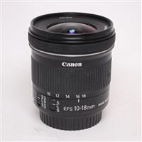 Used Canon EF-S 10-18mm f/4.5-5.6 IS STM Ultra Wide Angle Zoom Lens