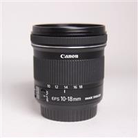 Used Canon EF-S 10-18mm f/4.5-5.6 IS STM Ultra Wide Angle Zoom Lens