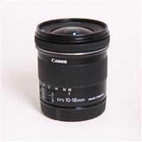 Used Canon EF-S 10-18mm f/4.5-5.6 IS STM Ultra Wide Angle Zoom Lens