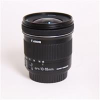 Used Canon EF-S 10-18mm f/4.5-5.6 IS STM Ultra Wide Angle Zoom Lens