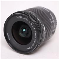 Used Canon EF-S 10-18mm f/4.5-5.6 IS STM Ultra Wide Angle Zoom Lens