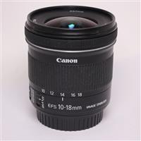 Used Canon EF-S 10-18mm f/4.5-5.6 IS STM Ultra Wide Angle Zoom Lens