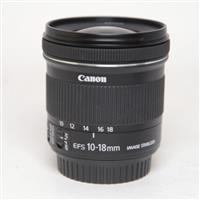 Used Canon EF-S 10-18mm f/4.5-5.6 IS STM Ultra Wide Angle Zoom Lens