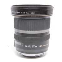 Used Canon EF-S 10-22mm f/3.5-4.5 USM Ultra Wide Angle Zoom Lens