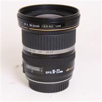 Used Canon EF-S 10-22mm f/3.5-4.5 USM Ultra Wide Angle Zoom Lens