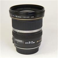 Used Canon EF-S 10-22mm f/3.5-4.5 USM Ultra Wide Angle Zoom Lens