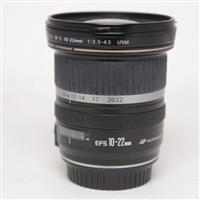 Used Canon EF-S 10-22mm f/3.5-4.5 USM Ultra Wide Angle Zoom Lens