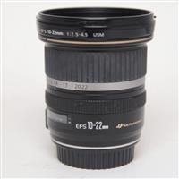 Used Canon EF-S 10-22mm f/3.5-4.5 USM Ultra Wide Angle Zoom Lens