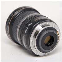 Used Canon EF-S 10-22mm f/3.5-4.5 USM Ultra Wide Angle Zoom Lens