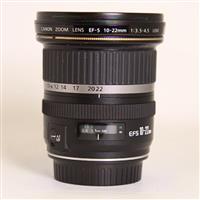 Used Canon EF-S 10-22mm f/3.5-4.5 USM Ultra Wide Angle Zoom Lens