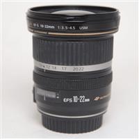 Used Canon EF-S 10-22mm f/3.5-4.5 USM Ultra Wide Angle Zoom Lens