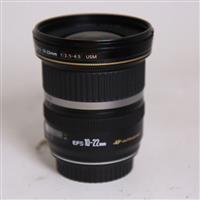 Used Canon EF-S 10-22mm f/3.5-4.5 USM Ultra Wide Angle Zoom Lens