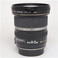 Used Canon EF-S 10-22mm f/3.5-4.5 USM Ultra Wide Angle Zoom Lens