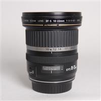 Used Canon EF-S 10-22mm f/3.5-4.5 USM Ultra Wide Angle Zoom Lens