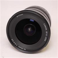 Used Canon EF-S 10-22mm f/3.5-4.5 USM Ultra Wide Angle Zoom Lens