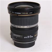 Used Canon EF-S 10-22mm f/3.5-4.5 USM Ultra Wide Angle Zoom Lens