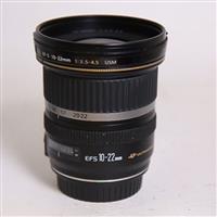 Used Canon EF-S 10-22mm f/3.5-4.5 USM Ultra Wide Angle Zoom Lens