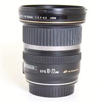 Used Canon EF-S 10-22mm f/3.5-4.5 USM Ultra Wide Angle Zoom Lens