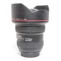 Used Canon EF 11-24mm f/4L USM Ultra Wide Angle Zoom Lens