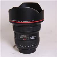 Used Canon EF 11-24mm f/4L USM Ultra Wide Angle Zoom Lens