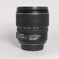 Used Canon EF-S 15-85mm f/3.5-5.6 IS USM Lens