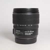 Used Canon EF-S 15-85mm f/3.5-5.6 IS USM Lens