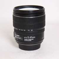 Used Canon EF-S 15-85mm f/3.5-5.6 IS USM Lens