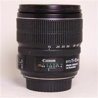 Used Canon EF-S 15-85mm f/3.5-5.6 IS USM Lens