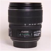 Used Canon EF-S 15-85mm f/3.5-5.6 IS USM Lens