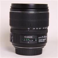 Used Canon EF-S 15-85mm f/3.5-5.6 IS USM Lens