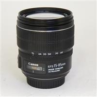 Used Canon EF-S 15-85mm f/3.5-5.6 IS USM Lens