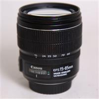 Used Canon EF-S 15-85mm f/3.5-5.6 IS USM Lens