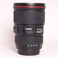 Used Canon EF 16-35mm f/4.0L IS USM Ultra Wide Angle Zoom Lens