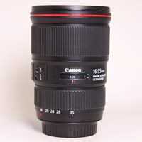 Used Canon EF 16-35mm f/4.0L IS USM Ultra Wide Angle Zoom Lens