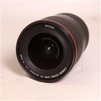 Used Canon EF 16-35mm f/4.0L IS USM Ultra Wide Angle Zoom Lens