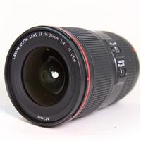 Used Canon EF 16-35mm f/4.0L IS USM Ultra Wide Angle Zoom Lens