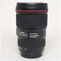 Used Canon EF 16-35mm f/4.0L IS USM Ultra Wide Angle Zoom Lens