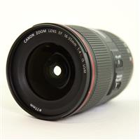 Used Canon EF 16-35mm f/4.0L IS USM Ultra Wide Angle Zoom Lens