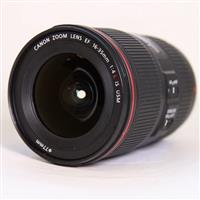 Used Canon EF 16-35mm f/4.0L IS USM Ultra Wide Angle Zoom Lens
