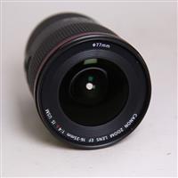 Used Canon EF 16-35mm f/4.0L IS USM Ultra Wide Angle Zoom Lens