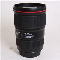 Used Canon EF 16-35mm f/4.0L IS USM Ultra Wide Angle Zoom Lens