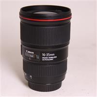 Used Canon EF 16-35mm f/4.0L IS USM Ultra Wide Angle Zoom Lens