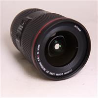 Used Canon EF 16-35mm f/4.0L IS USM Ultra Wide Angle Zoom Lens