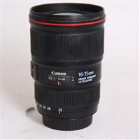 Used Canon EF 16-35mm f/4.0L IS USM Ultra Wide Angle Zoom Lens