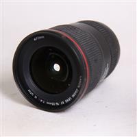 Used Canon EF 16-35mm f/4.0L IS USM Ultra Wide Angle Zoom Lens